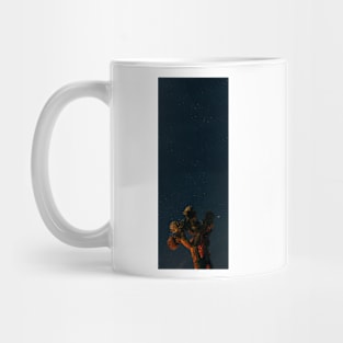 Cactus At Night Mug